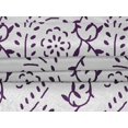 thumbnail image 5 of oneOone Velvet Purple Fabric Block Quilting Supplies Print Sewing Fabric By The Yard 58 Inch Wide-5N, 5 of 5