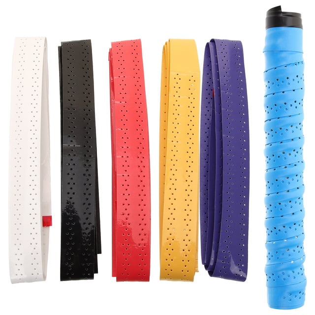 Miangastore 6 pcs Tennis Racket Grip Tape Non-slip Tennis Racket Overgrip Badminton Racket Grip
