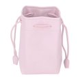 thumbnail image 2 of Instant Camera PU Leather Drawstring Bag, Space Saving Soft Microfiber PU Leather Drawstring Pouch Portable Waterproof Scratch Resistant  for Storage Purple,Pink,Green,White,Blue, 2 of 7