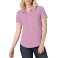 thumbnail image 1 of Lee Riders Women's Short Sleeve Knit Polo, 1 of 3