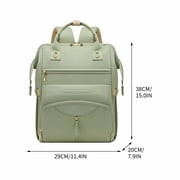 Diaper Bag Backpack For Newborn Babies With 14 Pockets And Stroller Straps 11.5 in x 8 in Waterproof Fabric