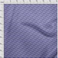 thumbnail image 4 of oneOone Tissu Popeline de Coton Violet Foncé Rayures Tissu pour Robe Tissu Imprimé au Mètre 56 Pouces de Large, 4 of 5