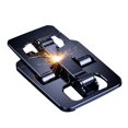 thumbnail image 4 of Support de Cellulaire, Support de Cellulaire Pliable à Angle Réglable, Support de Tablette de Bureau, Compatible avec Tous les Téléphones Portables, Tablettes pour Maison Voyage Bureau, 4 of 8