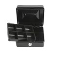 thumbnail image 3 of DOLITY Metal Cash Box with Lock Case Container with Keys for Kids Girls Boys Prizes Black, 3 of 9
