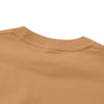 thumbnail image 4 of RXIRUCGD Men's Solid Color Winter Loose Long Sleeved T-shirt, Gold, Size: M, 4 of 8