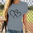 thumbnail image 2 of Birdeem T-Shirts à Manches Courtes Imprimé Tournesol pour Femmes et Filles Grande Taille, 2 of 7