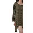 thumbnail image 4 of Moomaya Robe de Cocktail Imprimée à Manches Longues Tenues de Noël Robe Courte pour les Fêtes, 4 of 4