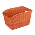 thumbnail image 1 of Lipstore Rear Bike Basket Basket Pet Carrier Stylish Accessories Easy to Install Brown, 1 of 8
