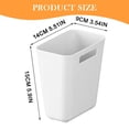 thumbnail image 3 of XIPYYKM 1 Piece Kitchen Cabinet Door Storage Box, Self Adhesive Wall Mounted Storage Box, Wardrobe/Bathroom/Refrigerator Small Items Organizer, 3 of 5