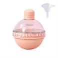 thumbnail image 1 of 1pc Ice Ball Maker 2.4 Inches Big Ice Ball Mold Silicone Cute Bulb-shaped with Funnel, 1 of 1