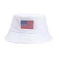 thumbnail image 2 of Flag Hat Costume Topper Print Bucket Hats Independence Day Keepsake Decoration Gift, 2 of 6