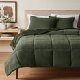 thumbnail image 1 of Parure de couette HT Boucle Vert King, 1 of 1