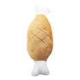 thumbnail image 1 of Plush Double Bone Chicken Leg Tooth Grinding Soundmaking Toy Pet Supplies, 1 of 5