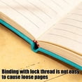 thumbnail image 4 of Fwttom Paper Notebook, A7 Pocket Notebook Compact Portable Notebook Thick Leather Journal Small Mini Concise Notebook, 4 of 6
