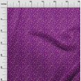 thumbnail image 3 of oneOone Coton Flex Violet Tissu Floral Petite Robe Matière Tissu Imprimé Tissu au Mètre 40 Pouces de Large, 3 of 4