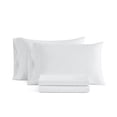 thumbnail image 4 of Martha Stewart Everyday Pima Cotton 600 Thread Count White Sheet Set, Double, 4 of 6