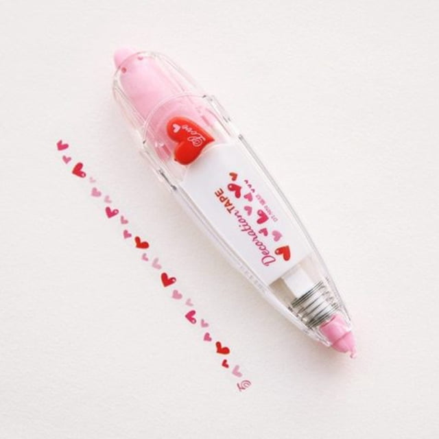 EGNMCR Diary NoteBook Notebooks for Work Decorative Tape Pen DIY Photo Album Correction Tape Decoration Tape Tape Pen