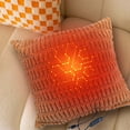 thumbnail image 4 of E Warming Pillow Case Usb Electric Heat Cover With Adjustable Temperature Gears Timer Feature And Cotton Material 17.7X17.7In For Comfort In Bed Chair Or Sofa, 4 of 6