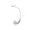thumbnail image 3 of LSLJS LED Desk Lamp, Desk Lamps for Home Office, Desk Light for Kids, Desktop/Computer Study Lamps for Bedrooms, Rechargeable, Adjust-able Gooseneck Reading Lamp, Desk Lamp, 3 of 7