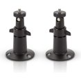 thumbnail image 1 of Adjustable Indoor/Outdoor Security Metal Wall Mount Compatible with Arlo Pro/Pro 2/Pro 3/Ultra/Ultra 2, & Others - Ring Stick Up Cam Battery, eufyCam E/2C (2 Pack, Black), 1 of 5