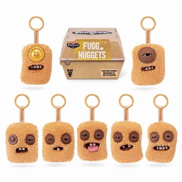 Fuggler Fugg Nuggets 3.5 Inch Collectible Keyring by ZURU - Ugly Monster Plush Toy for Kids Ages 1+