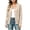 cardigan Kakimesh pour Femme, variante sur Dazajoo Cardigans Amusants pour Femmes Chic Décontracté Légers Tendance Manches Longues Col à Revers Boutonné Cardigans Tricotés Rose, TG