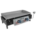 thumbnail image 1 of Razor Griddle GGT2130M 25 Inch Portable 2 Burner LP Propane Gas Grill, Steel, 1 of 10