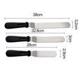 thumbnail image 5 of YAOMOBB Kitchen Accessories Icing Spatula Set Stainless Steel Offset Spatula Angled Cake Spatulas Ergonomic Handle Frosting Spatula, 5 of 5