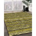 thumbnail image 3 of Ahgly Company Tapis d'Intérieur Lavable en Machine Carré Transitionnel Marron Chocolat, 8 Pieds Carré, 3 of 7