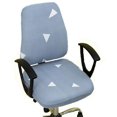 thumbnail image 2 of Housse Extensible en Spandex pour Chaise de Bureau Gris, 2 of 5
