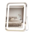 thumbnail image 1 of Gymax Miroir de Maquillage à DEL 3 Couleurs 16 Pieds' x 12 Pieds' Rotation à 360° Gradable Commande Tactile Blanc, 1 of 9