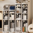thumbnail image 4 of Armoire de Rangement de Salle de Bain pour Petits Espaces, Unité de Rangement Verticale avec Tiroirs Transparents et Armoire de Rangement de Roulettes pour Salle de Bain Mince, 4 of 8