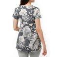 thumbnail image 4 of Julyccc Maternity Dot Polka Round Neck Short Sleeve Tunic Tops, 4 of 4