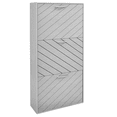 thumbnail image 1 of HOMCOM Armoire Mince de Rangement pour Chaussures avec 3 Tiroirs Basculants pour 12 Paires de Chaussures, 1 of 10