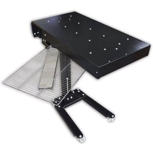 INTBUYING 18"x24" Impression écran sécheuse Flash Type de plancher Sèche flash mobile Haute efficacité de chauffage Sècheur Flash réglable Stand 1800w 110V