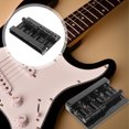 thumbnail image 2 of Electric Guitar Bridge Saddle Replacement 4-string Guitar Saddle Bridge Accessory, 2 of 8