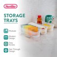 thumbnail image 2 of Sterilite Narrow Storage Trays for Desktop and Drawer Organizing (48 Pack), 2 of 10