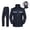 Black, variant on Sentmoon 2 Pieces Set Rain Suits for Men Waterproof and Rain Pants with Hood Long Sleeve Rain Gear for Men Waterproof Packable Reflective Rain Jacket Women Waterproof for Outdoor XXL