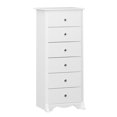 thumbnail image 4 of Prepac 6-Drawer Tall Chest, 4 of 7