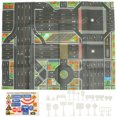 thumbnail image 1 of 1 Ensemble de Jouets Panneaux de Circulation Miniatures Barricade de Circulation Scène de Circulation pour Enfants, 1 of 8