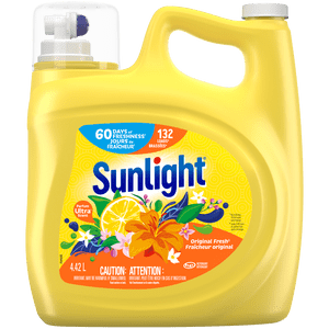 Sunlight® Original Fresh – Liquid Detergent, 4.42L, 132 Wash Loads