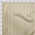 thumbnail image 3 of oneOone Cotton Poplin Fabric Leaves & Swirl Block Printed Craft Fabric BTY 42 Inch Wide, 3 of 4