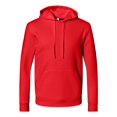 thumbnail image 1 of Eco-Cozy Fleece Pullover Hoodie, M, Apple Red, 1 of 1