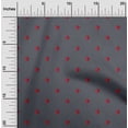 thumbnail image 1 of oneOone Tissu Popeline de Coton Imprimé Fraise au Mètre 56 Pouces de Large, 1 of 4