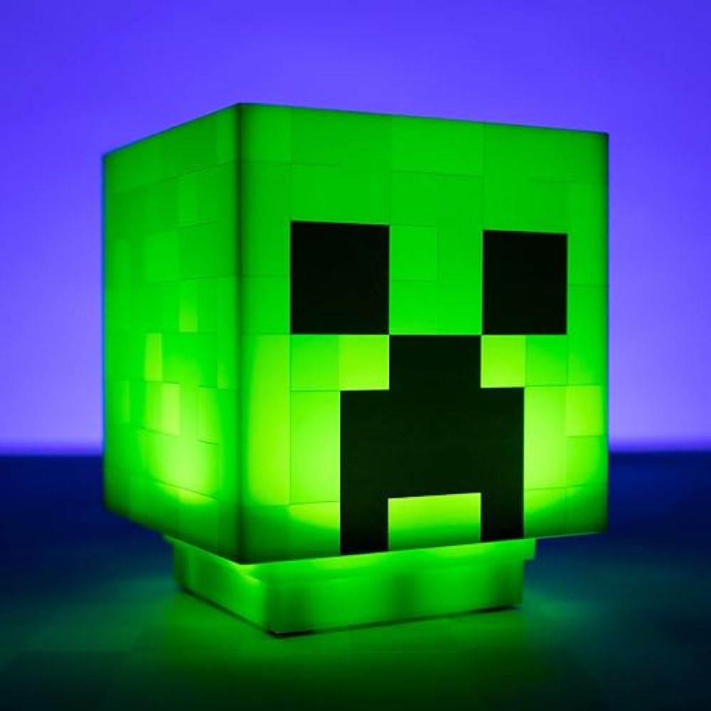 Lampe Creeper de Minecraft
