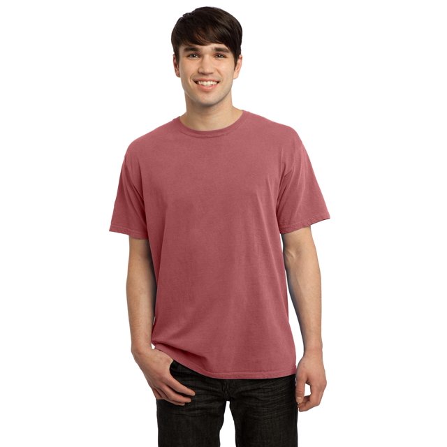Port & Company Pigment-Dyed Tee. Red Rock. XL.