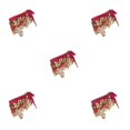 thumbnail image 1 of Thinsony Beautiful Belly Dance Waist Chain Intricate Rose Red 5Set, 1 of 1