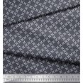 thumbnail image 3 of Soimoi Moss Georgette Fabric Floral Small Print Sewing Fabric Yard 42 Inch Wide, 3 of 3