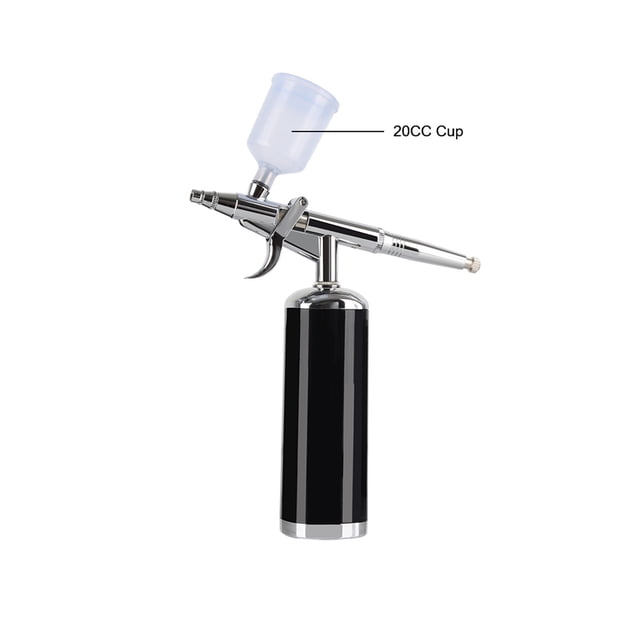 Wireless Air Brush Compressor Sunless Tanning Spray Paint Makeup Big Capacity Ink Cup Gun Pen Airbrush Machine For Women ,Easy to Use