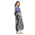 thumbnail image 4 of Caftans Longs pour Femmes Grande Taille Robe Caftan Robe de Soirée Fête Été Plage Robe d'Été Manches Kimono Longues Robes Décontractées en Ligne, 4 of 7